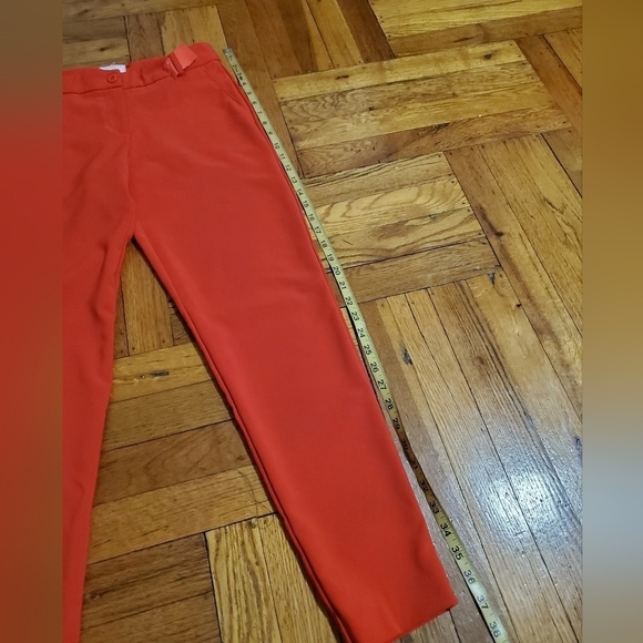 Have Womens Trosure Pants size Small Red Slim Fit Stretch - Picture 10 of 12